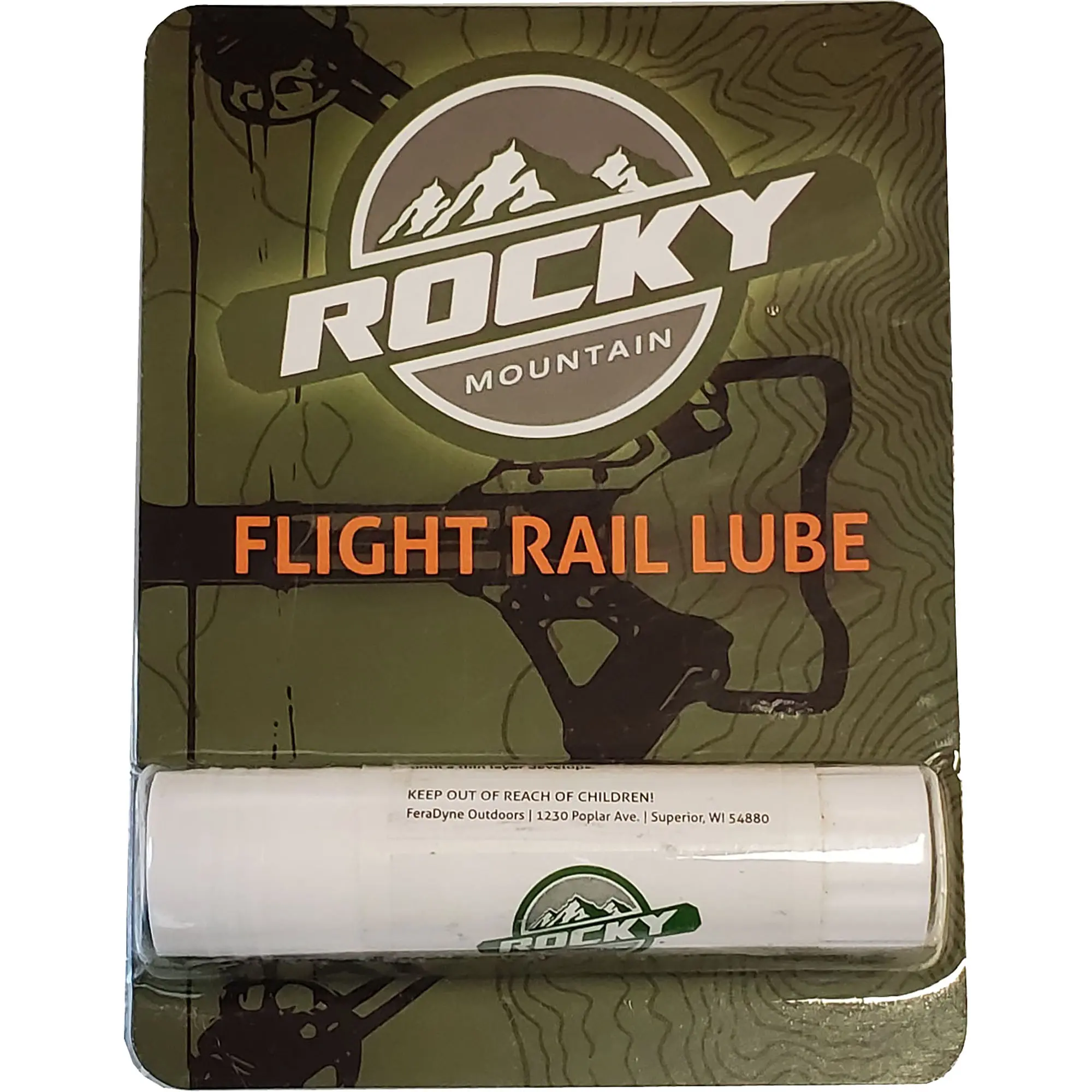 Rocky Mountain Crossbow Flight Rail Lube - Archery Rail Lubricant for Metal, Plastic & Wood Components, Prevents Rust, Enhances String Performance, Extends Lifespan for Outdoor Recreation
