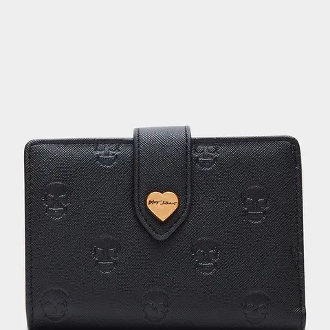 SKULLICIOUS BIFOLD WALLET BLACK