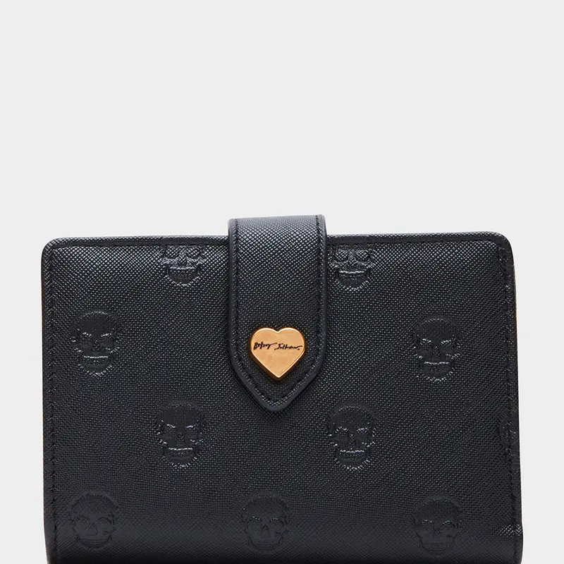SKULLICIOUS BIFOLD WALLET BLACK