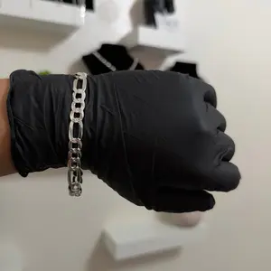 Pulso Fígaro de 7.8mm de Plata 925 Italy