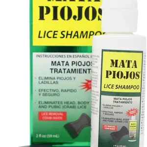 Lice Shampoo - Treatment for Head Lice with Spanish Instructions Included
