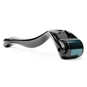 540 Titanium Microneedle Derma Roller – 0.25mm for Hair Growth, Beard, Face & Scalp Skin Care – For Men & Women