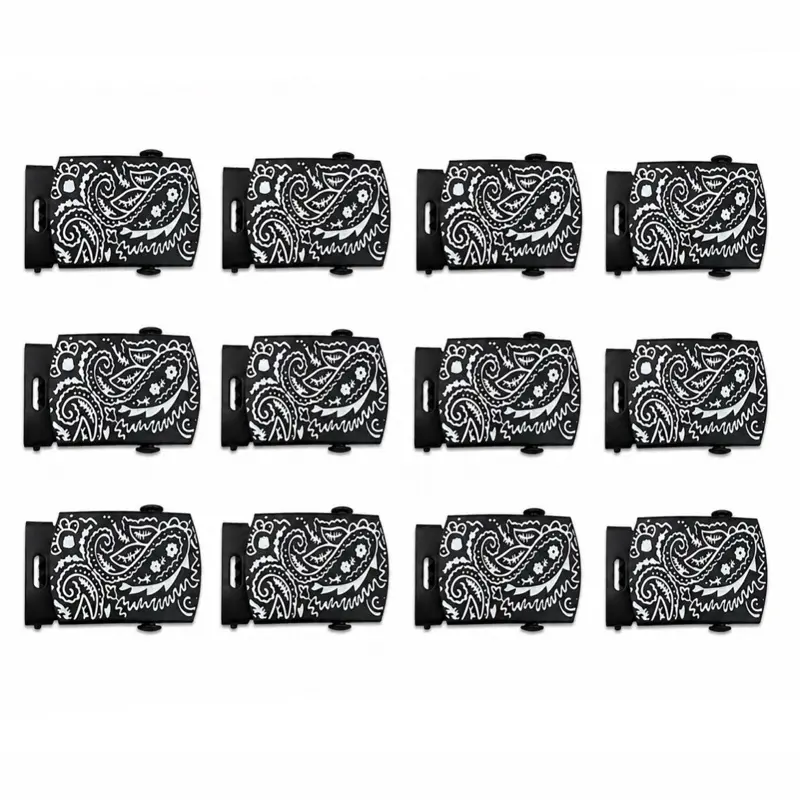 1 Dozen Bandana Buckles for Belts Fashion Accessories Buckle