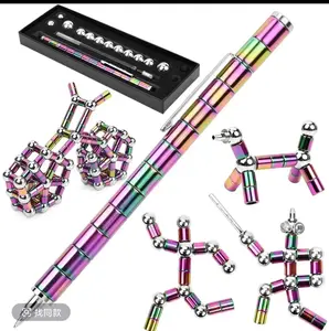 Magnetic Fidget Pen Deformable Stress Relief DIY Toy Pen   Holiday gifts are a must