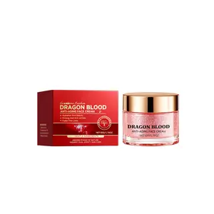 Dragon's Blood Facial Moisturizing Cream with Mineral Oil & Glycerin for Deep Hydration Rejuvenation & Fine Line Reduction - Moisturizer