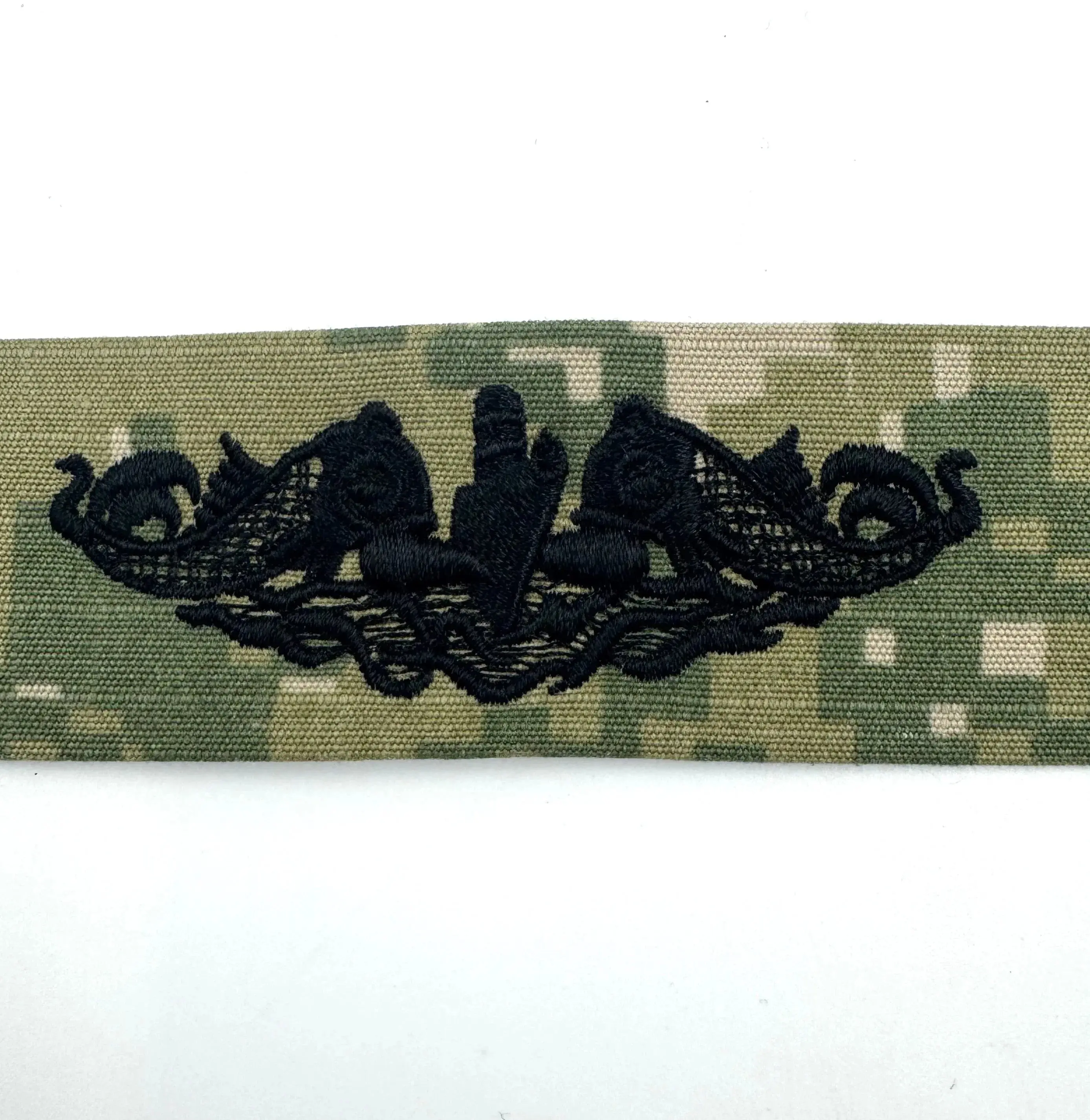 US Navy - NWU Type III Embroidered Badge - Sew On - Submarine Warfare