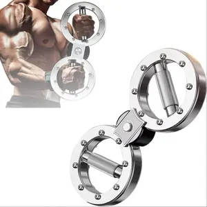 1 piece of figure-8 arm strength trainer, used for arm muscle training, strength training exercises, multi-functional wrist and forearm exerciser
