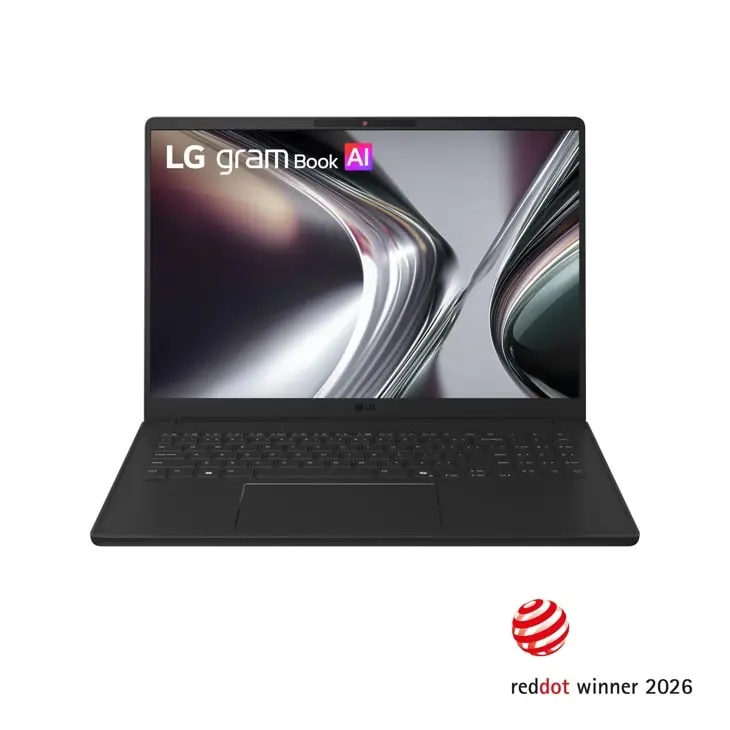 LG gram Book 16 Inch Copilot+ PC, Windows 11 Home, Dual AI Touchscreen Laptop, AMD Ryzen™ AI 7, 16GB RAM, 1TB SSD, Black