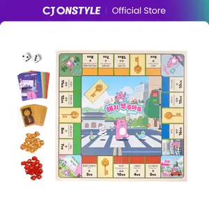 Hechi Seoul Tour Board Game | Explore Korea’s Landmarks at Home | K-Culture Blue Marble Strategy Game | Fun for Family Game Night