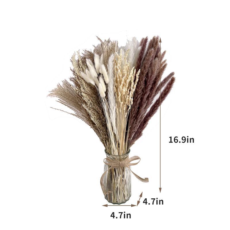 No Water, All Beauty: Dried Grass Bouquet