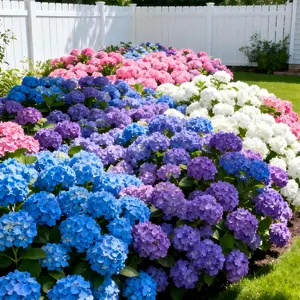 Hydrangea Seeds 100 Count Perfect for Patios & Outdoor Pots Colorful Garden Flowers Blue & Green All Seasons Easy to Grow
