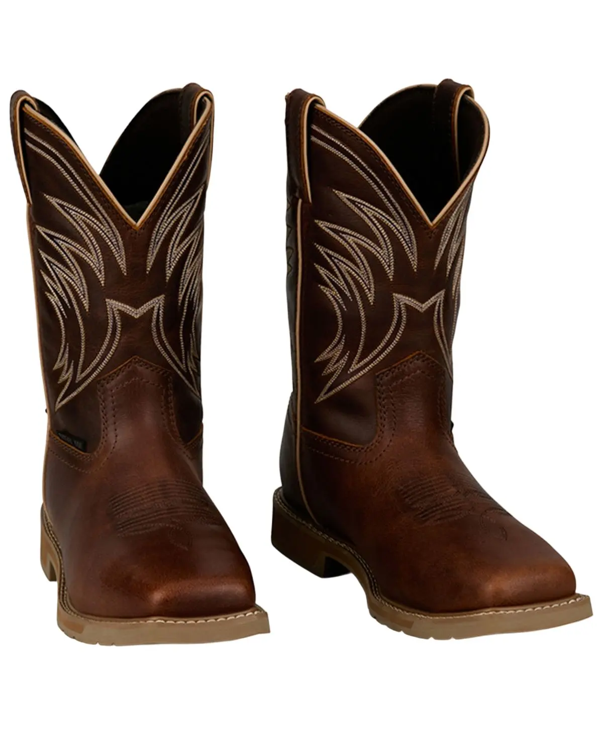 Justin Men's Men'S 11" Stampede Daywork Waterproof Work Boot Steel Toe - Se4243