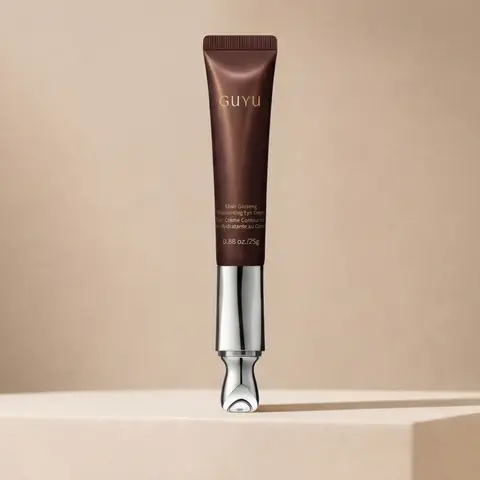 GUYU Ginseng EMS Under Eye Cream 25g*2 - Collagen Peptide Compound, Micro-current Technology, Anti-Wrinkle Eye Treatments, Reduce Fine Lines/Crow's Feet/Puffiness, Hydrating Brightening Asian Skincare #Sohochic #Blackfriday