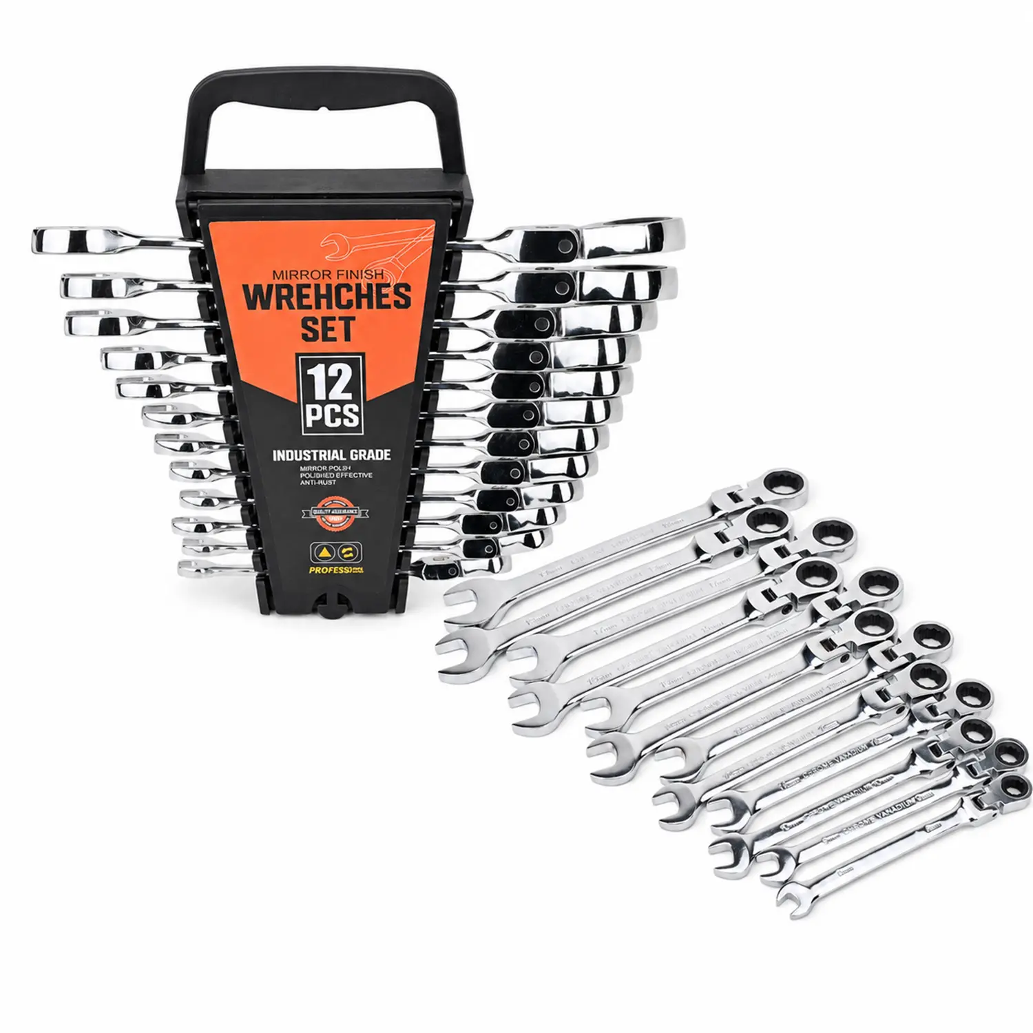 12-piece wrench set