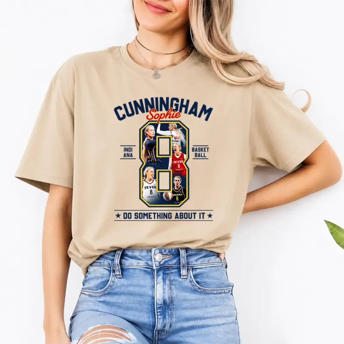 Youth & Adult Sophie Cunningham 8 Women Basketball Vintage T Shirt