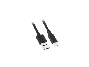 Nippon Labs 50USB2-CM-AM-10 10 ft. USB-C Male to USB A Male Charge and Data Transfer Cable - Black