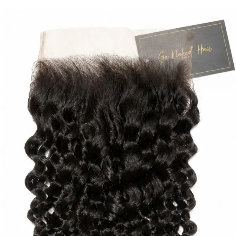 Raw Burmese Curly 5x5 HD Lace Human Hair Closure