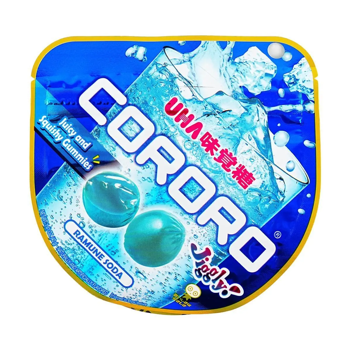 UHA Cororo Gummy Soda Flavor 40g - New Packaging, Upgraded Texture, Japanese Candy