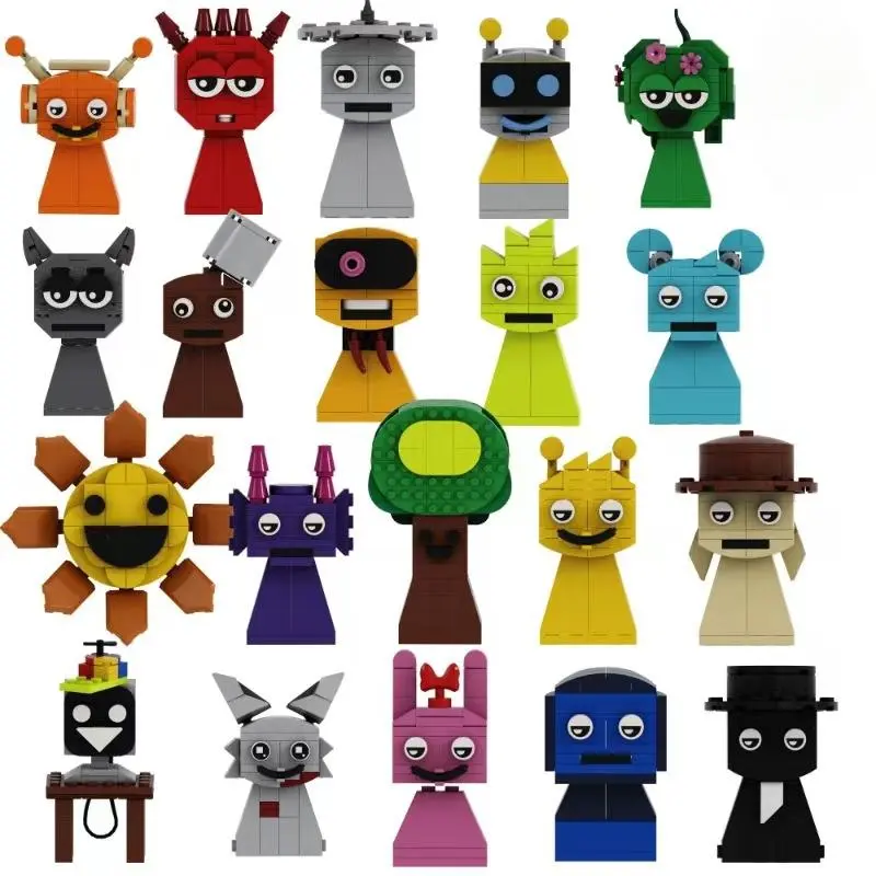 Sprunki Blocks Toys Sprunki Building Blocks Model Children's Educational Oren Wenda Building Block Toys for Kids Birthday Gift popular Sprunki Blocks Toys Sprunki Building Blocks Model Children's Educational Oren Wenda Building Block Toys for Kids Birthday Gift popular