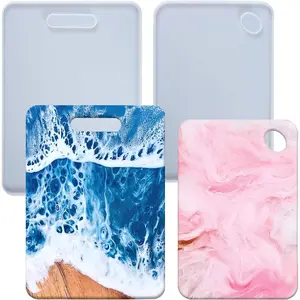 Cutting Board Epoxy Resin Silicone Molds for Serving Tray Platter Concrete Cement Clay Extra Large 13inch Height