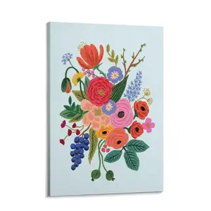 Rifle Paper Co Poster Garden Party Canvas Wall Art