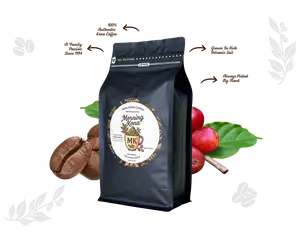 Morning Kona - 100% Kona Coffee, Family Reserve, Freshly Roasted  Kona Coffee from the slopes of Hualālai in Kailua Kona Hawaii, Smooth Richest Taste