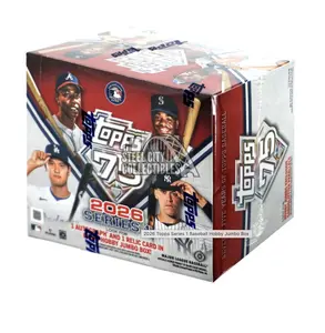 2026 Topps Series 1 Baseball - Hobby Jumbo Box(1 Auto AND 1 Relic Card)-75th Anniversary of Topps Baseball