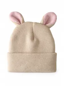 Baby's First Hat®, Sand/Petal Pink Bunny