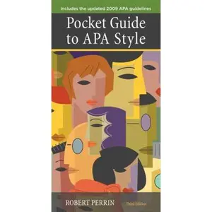 USED-Pocket Guide to APA Style 2009, Update Edition by Robert Perrin (Unknown)