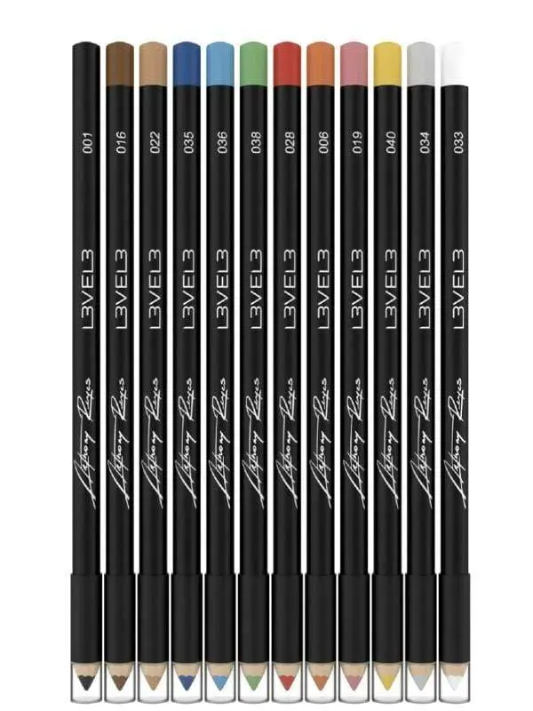 L3VEL3 Pencils Assorted Colors 12pc #EP1001AS