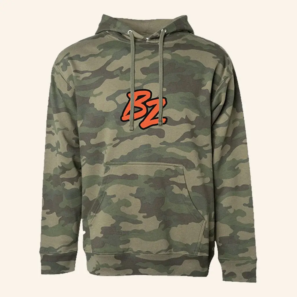Bailey Zimmerman Merch Tour 2025 BZ Logo Camo Hoodie Gifts For Dudes - Men HG