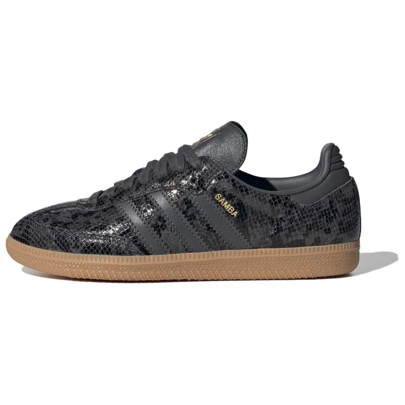 Adidas Wmns Samba OG 'Snakeskin Pack - Black', Women, Shoe, Sneaker, Sports Shoes, Footwear, Athletic, Closed, Casual, Leather, Classic, Iconic, 5-10 Us