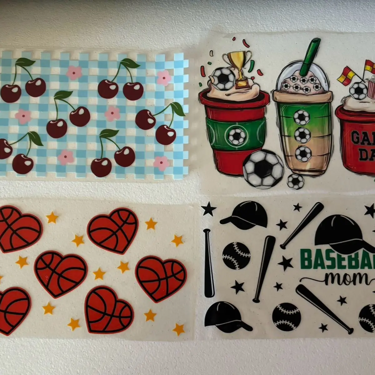 UVDTF WRAPS Transfers For Acrylic Cups - High-Quality & Long-Lasting Drinkware Enhancements