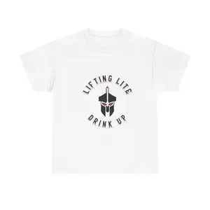 Lifting Lite t-shirt drink up full color