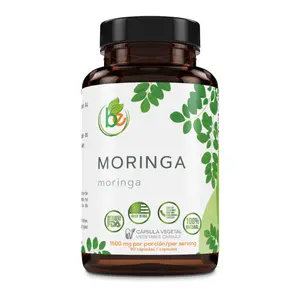 VIRAL Moringa Capsulas Organicas(Organic Moringa Capsules)90 Vegan Caps, 1500 mg per Serving Non-GMO, GlutenFree Rich in Antioxidants & Essential Amino Acids