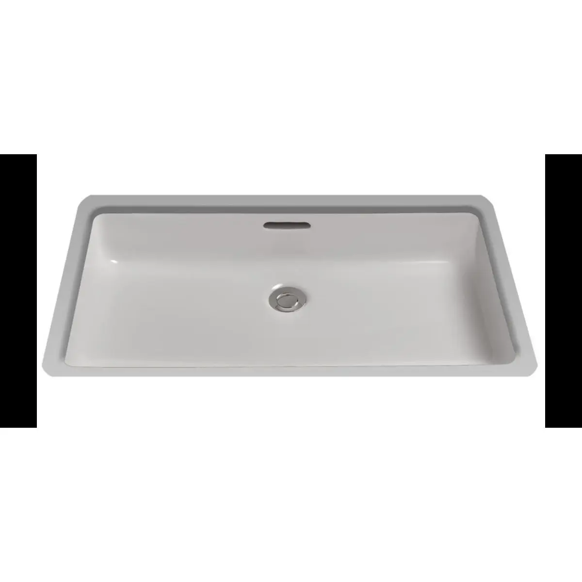 Toto LT191G-01 0.5 x 12-0.37 Undermount Vitreous China Bathroom Sink, Cotton White