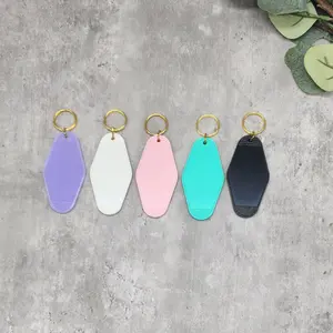 Blank Motel Keychains