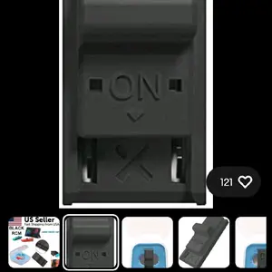 Black RCM ON Switch Replacement Parts Compatible with US Seller Fast Shipping from USA