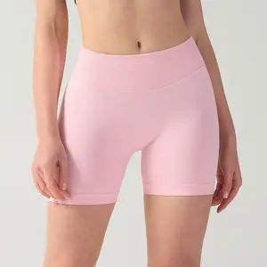 Women's Breathable Peach Butt Fitness Shorts Yoga Shorts
