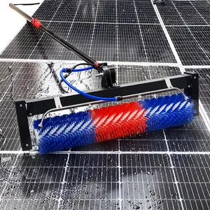 Solar Panel Cleaner Brush  Water Supply Kit  Automatic Solar Panel Brush Outdoor Window Cleaning kit