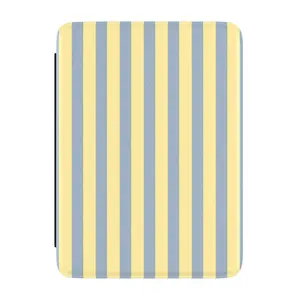 Casely Kindle Case | Coastline Stripes | Blue & Yellow