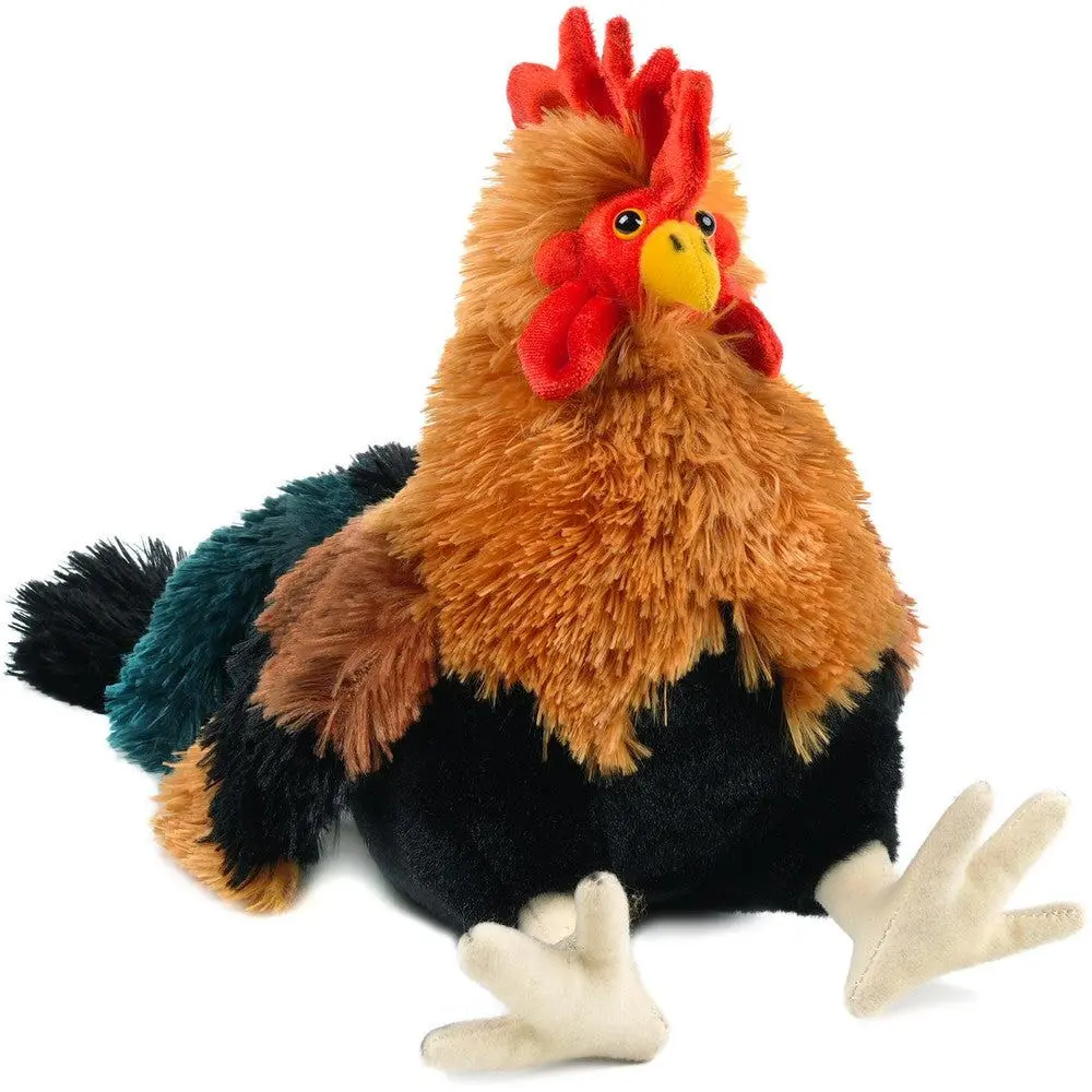 Riley The Rooster - 8 Inch Chicken Stuffed Animal Plush Riley The Rooster - 8 Inch Chicken Stuffed Animal Plush