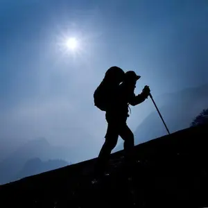 Mountaineering Poles Essential for Hiking & Climbing Slip Resistant Durable Telescopic Design Lightweight Portable 26inch for Outdoor Adventures