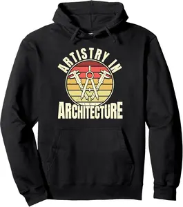 Architect Artistry In Architecture Architecture Students Pullover Hoodie