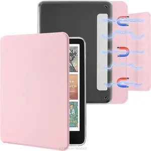 6''/6.8''/7'' Kindle Detachable Magnetic Case, Slim PU Leather Cover with Auto Wake/SleepFFMotionMode