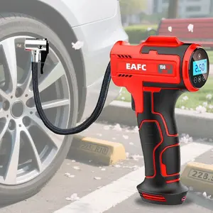 Portable Wireless Tire Inflator Pump, Vehicle Tire Inflator, Rechargeable Digital Display, LED Light, for Car Motorcycle Bike Ball, Durable and Explosion-Proof, Tyre Pumps