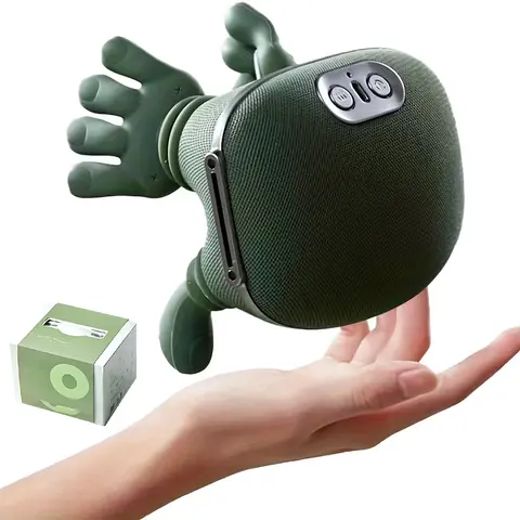 2026 Upgraded Universal Heat-Sensitive Finger Pressure Massage Device - Adjustable Handheld Cordless 6D Bionic Knead Model, Fatigue Relief, Speed Adjustment, Neck-Back-Waist Use, Ideal Gift That Heals (Beauty & Personal Care Appliance)