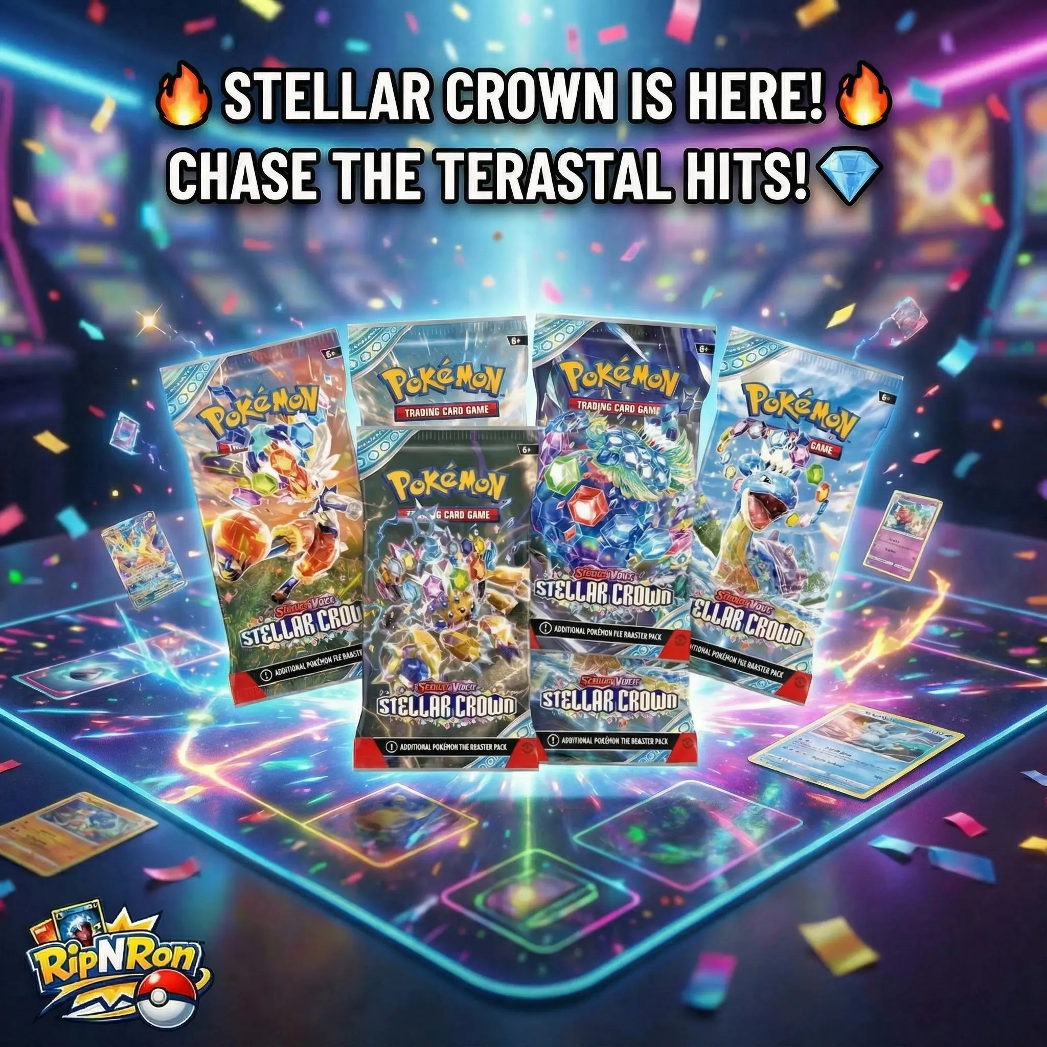 mega evolutions booster box charizard Amazon.com: Pokemon TCG Scarlet & Violet Stellar Crown main image 0