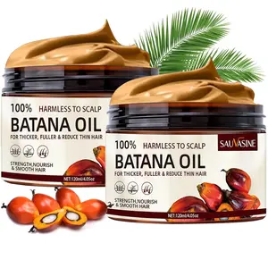 100% Unrefined Batana Oil from Honduras-Get Fuller, Thicker, Healthier Hair.Great Gifts for Women & Men Conditioner Haircare Silky - Hair Nutrition Comfort Frizz Color