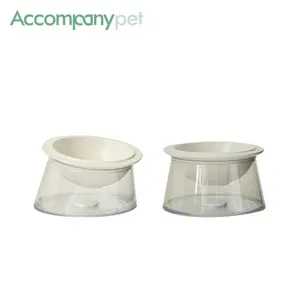 White Happy Planet Pet Bowl